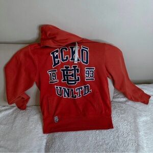 Ecko Unlimited Bold Red Kids Hoodie